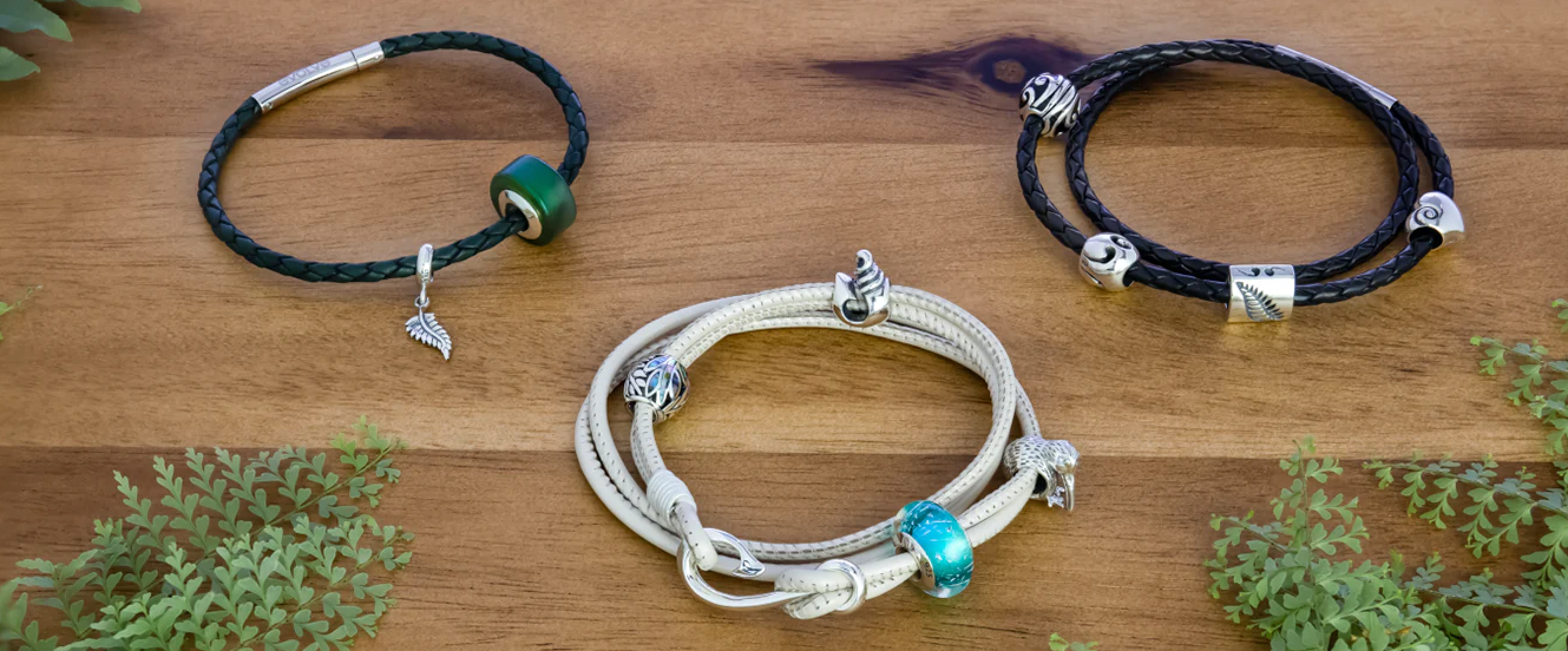Evolve Leather Bracelets