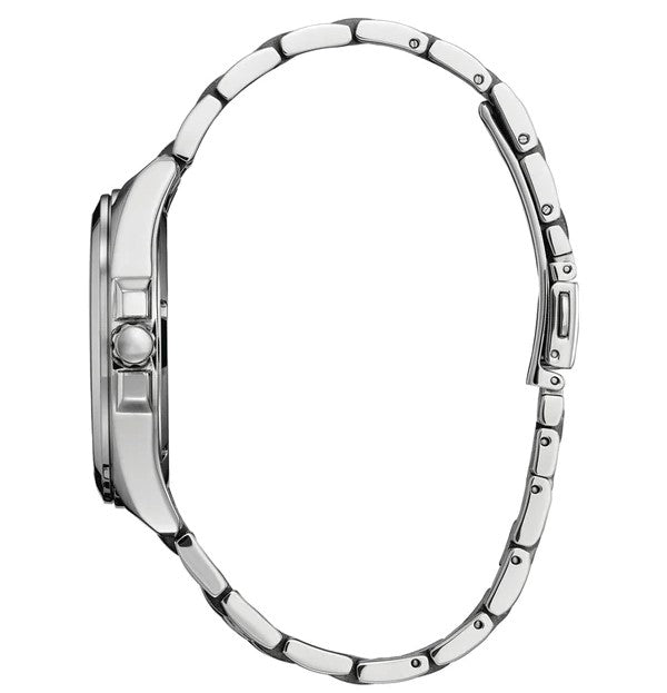 Citizen Gents Eco-Drive Green Face Watch 100m Water Resistant BM7530-50X