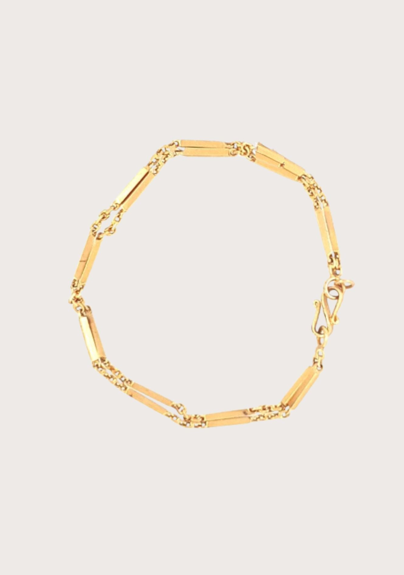Estate 22ct Yellow Gold Bar Bracelet