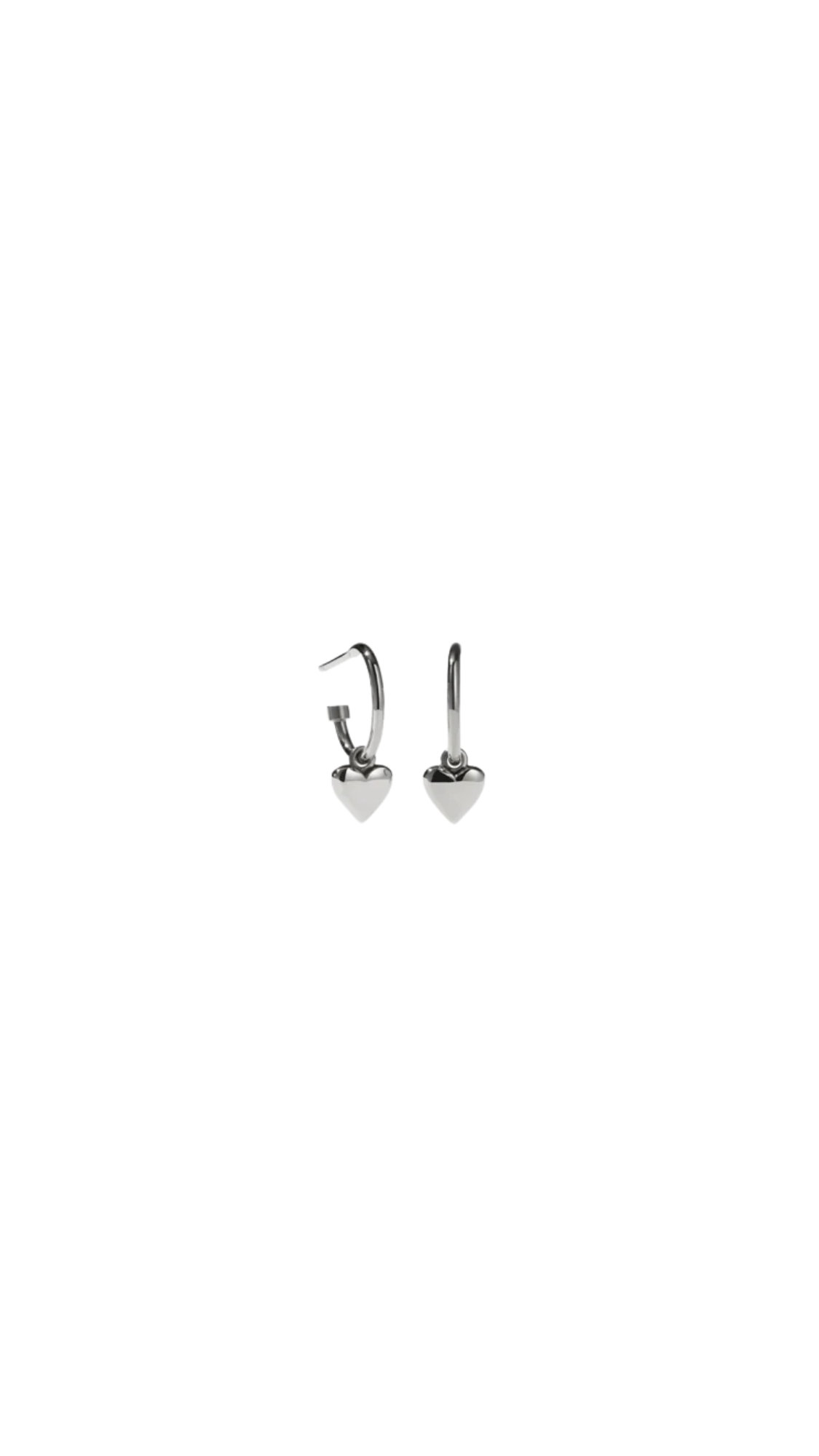 Meadowlark Silver Camille Signature Hoop Earrings