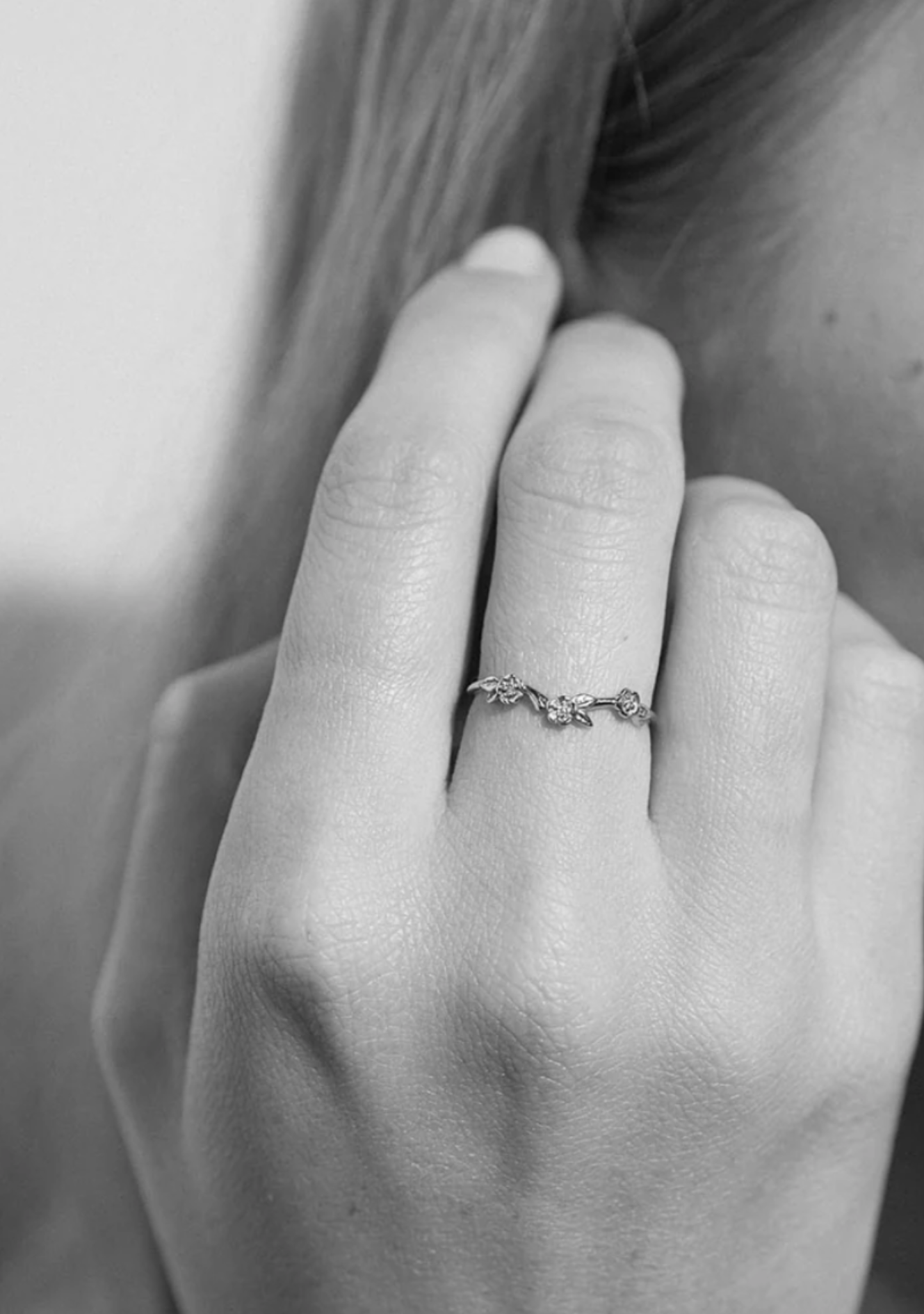 Meadowlark Sterling Silver Alba Band - 6.5