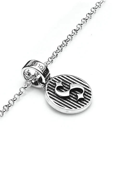 Stolen Girlfriends Club Sterling Silver Corrugated Pendant Necklace