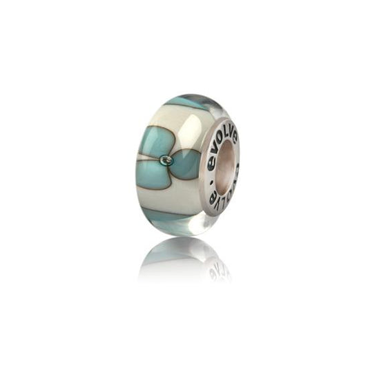 Evolve Sterling Silver Queenstown Murano Glass Charm