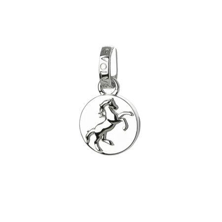 Evolve Sterling Silver Country Collection - Horse (Courage) Pendant Charm