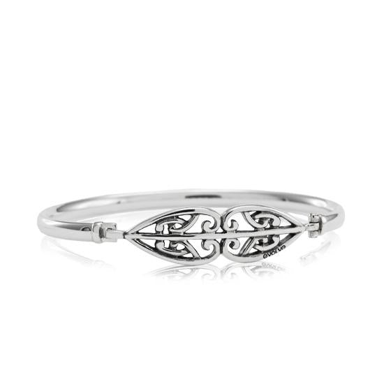 Evolve Sterling Silver Family Whanau Bangle