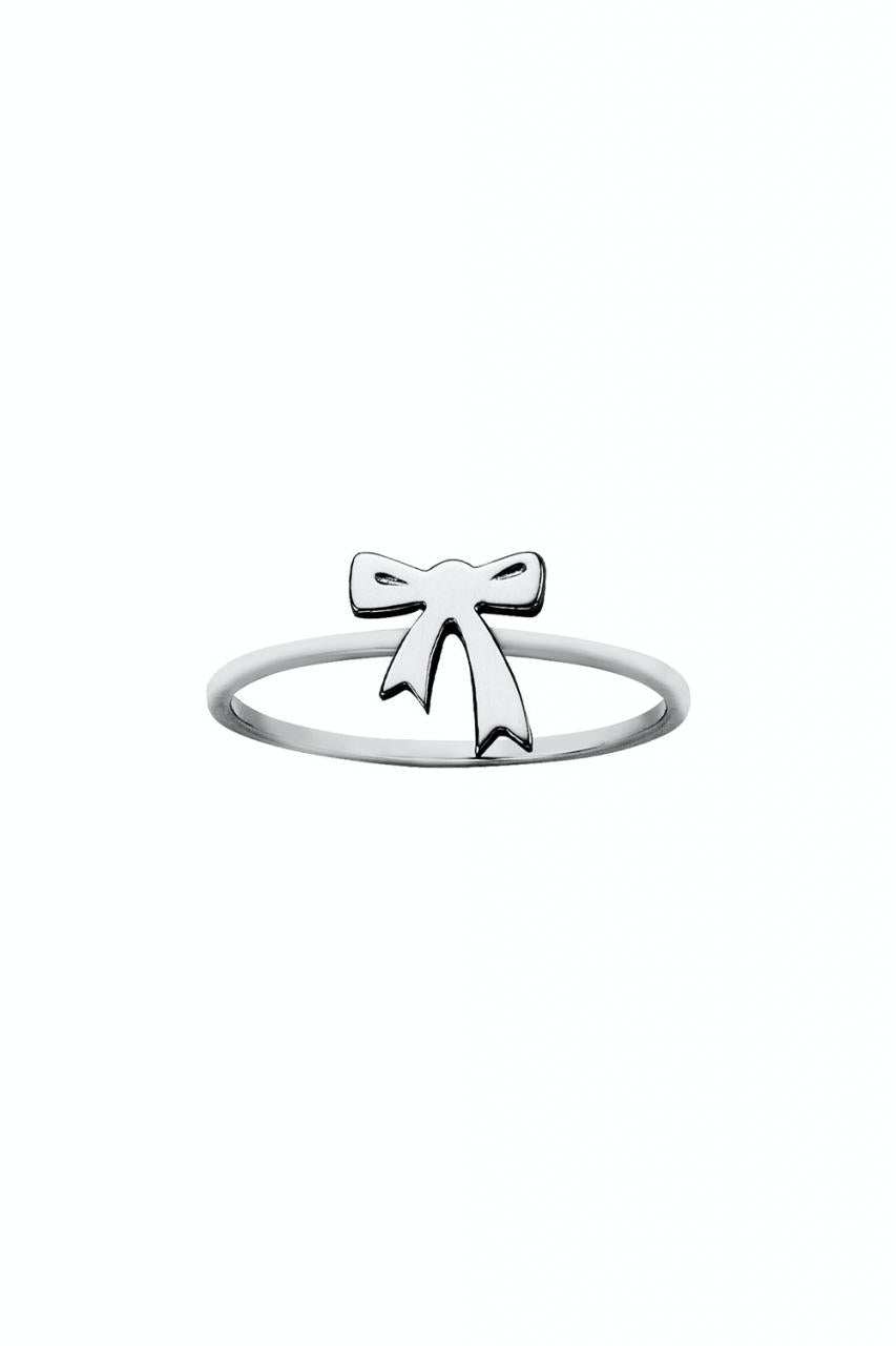 Karen Walker Sterling Silver Mini Bow Ring
