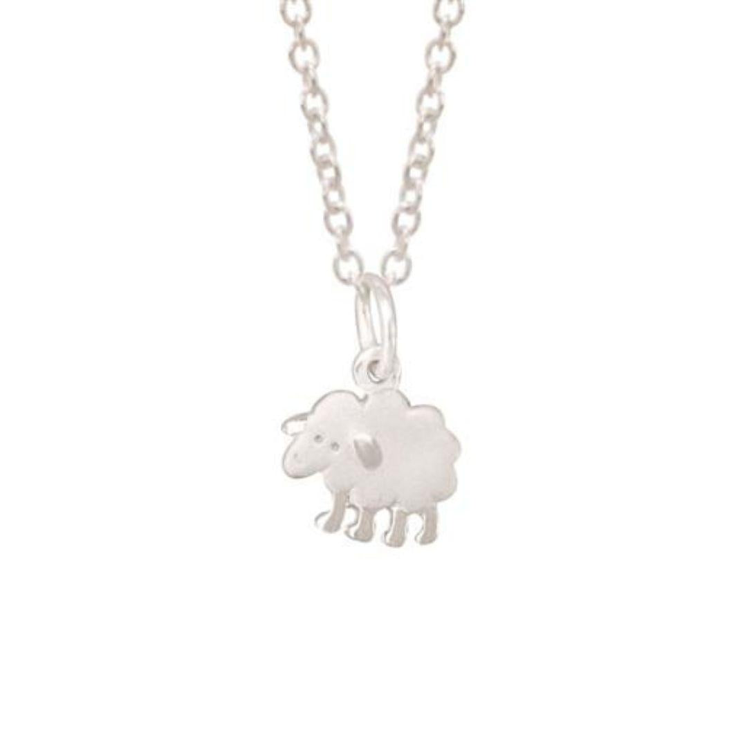 Children's Sterling Silver Sheep Pendant