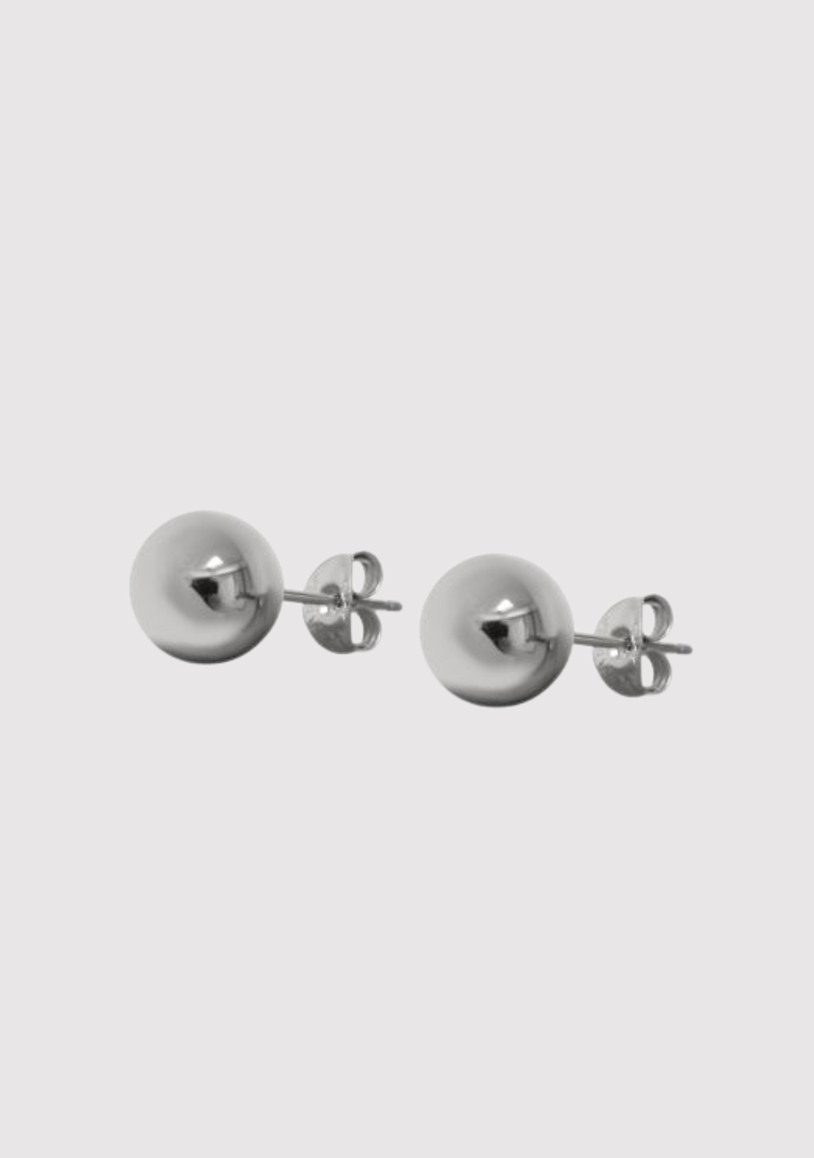 Sterling Silver 8mm Ball Studs Earrings