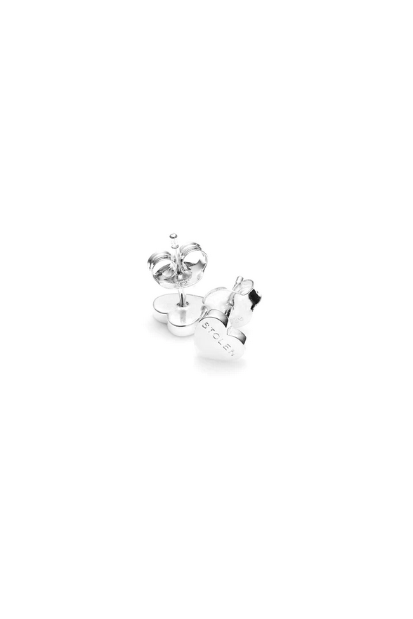 Stolen Girlfriends Club Sterling Silver Stolen Heart Stud Earrings