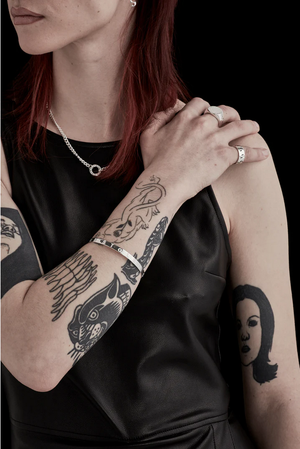 Stolen Girlfriends Club Sterling Silver Stolen Bangle