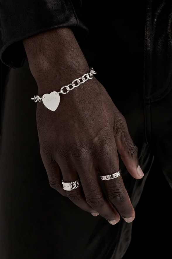 Stolen Girlfriends Club Sterling Silver Cold Heart Bracelet