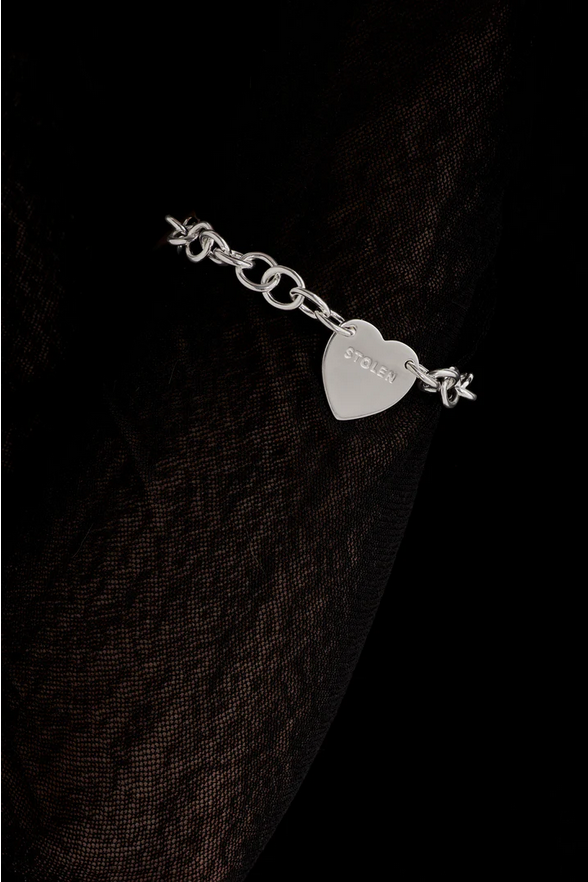 Stolen Girlfriends Club Sterling Silver Cold Heart Bracelet