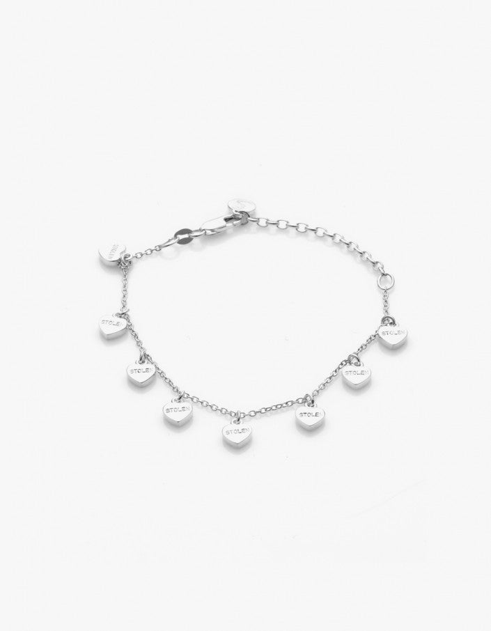 Stolen Girlfriends Club Sterling Silver Stolen Heart Bracelet
