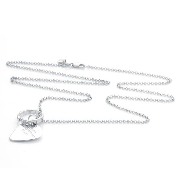 Stolen Girlfriends Sterling Silver Baby Don't Go Necklace