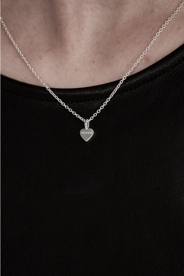 Stolen Girlfriends Club Sterling Silver Stolen Heart Necklace