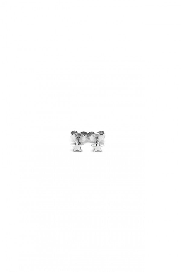 Stolen Girlfriends Sterling Silver Tiny Stolen Star Earrings