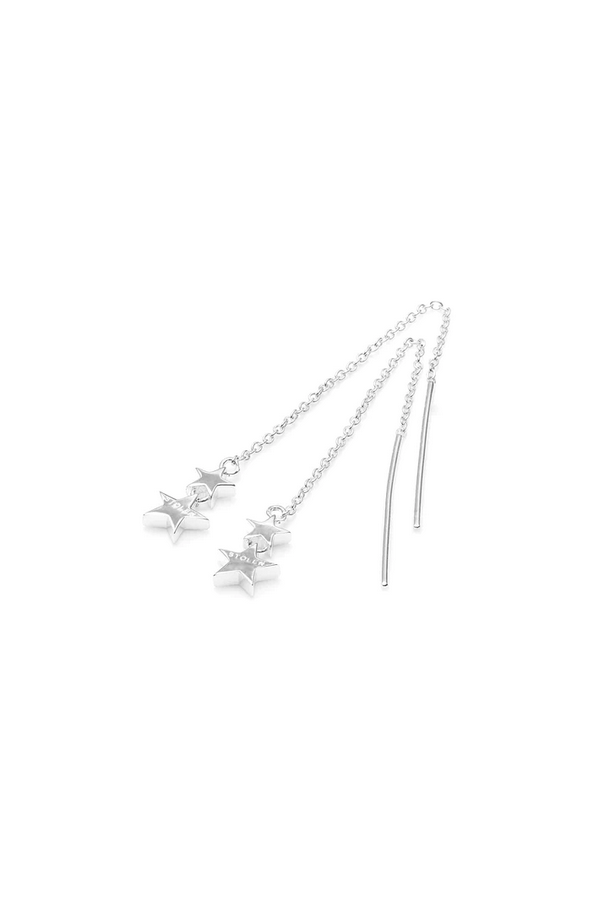 Stolen Girlfriends Club Sterling Silver Falling Stolen Star Earrings
