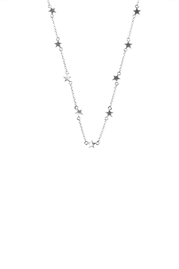 Stolen Girlfriends Club Sterling Silver Star Choker Necklace