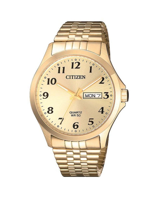 Citizen Stainless Steel Gold Plated Watch