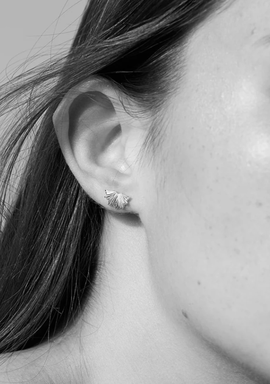 Meadowlark Sterling Silver Small Vita Stud Earrings