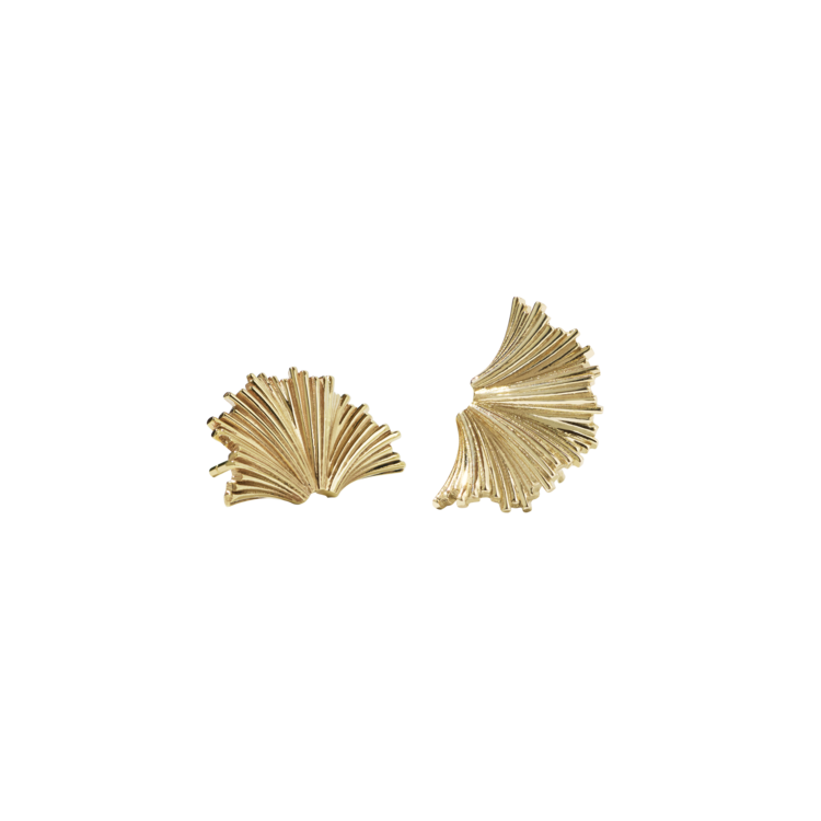 Meadowlark 23ct Yellow Gold Plated Medium Vita Stud Earrings