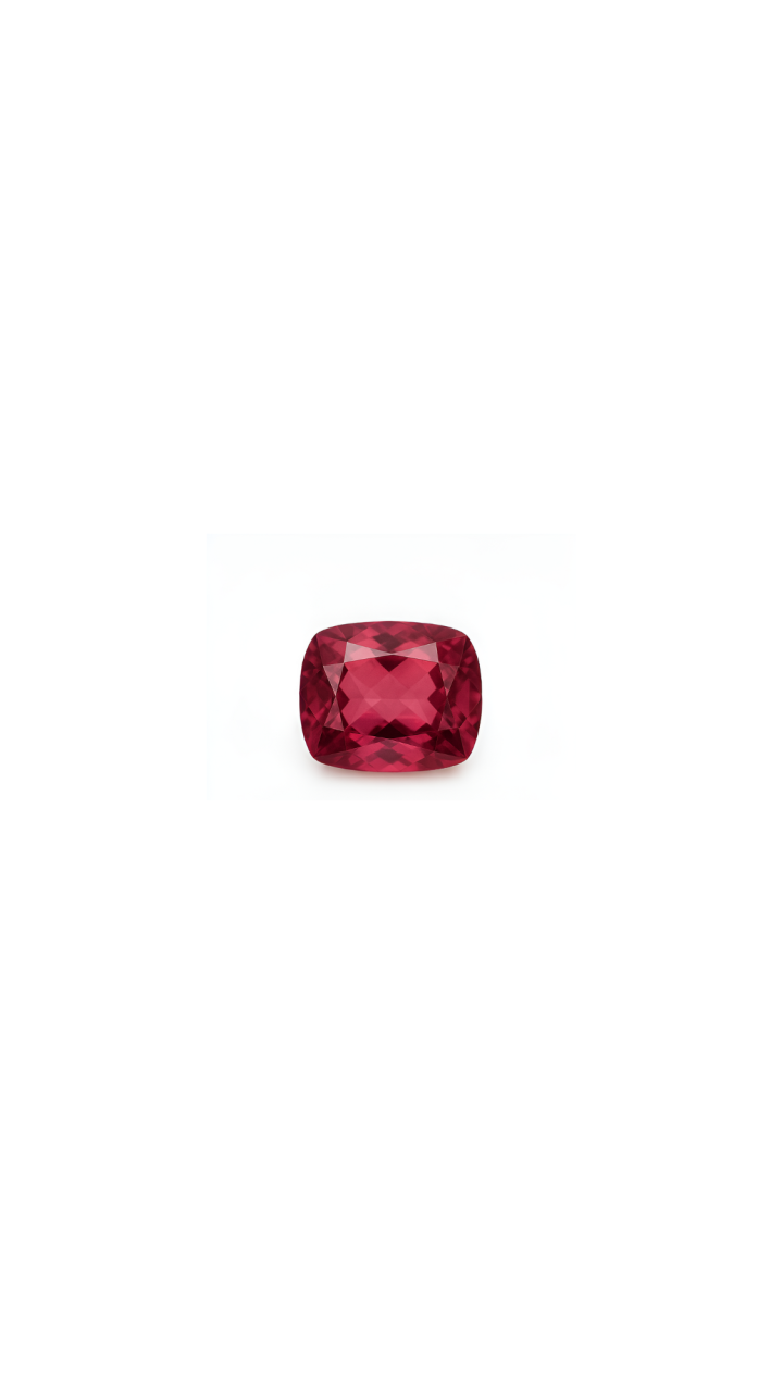 Cushion Cut Rubellite 3.40ct