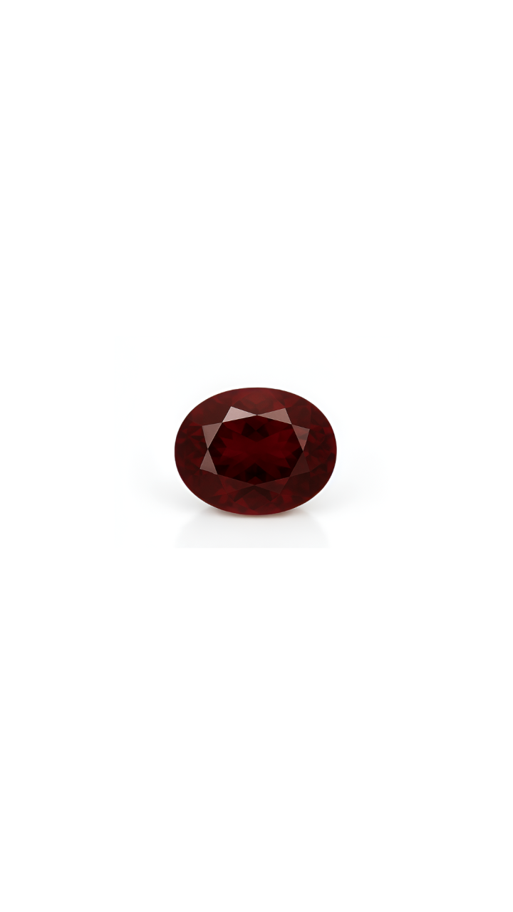 Oval Cut Rhodolite Garnet 5.48ct