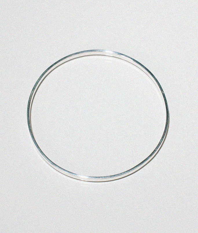 Meadowlark Sterling Silver 4mm Flat Bangle