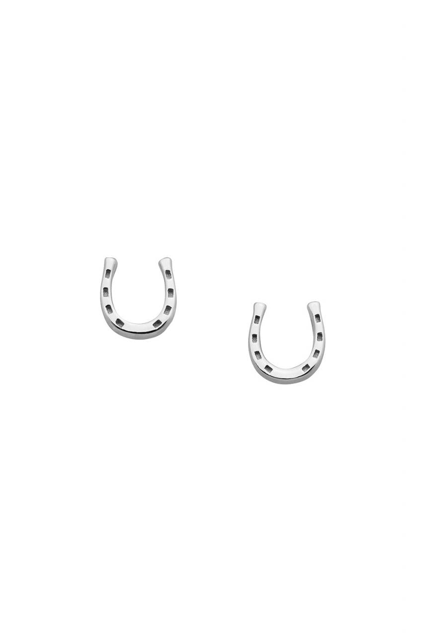 Karen Walker Sterling Silver Mini Horseshoe Stud Earrings