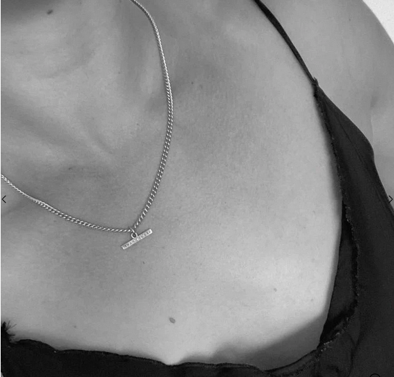 Meadowlark Sterling Silver Petite Fob Chain Necklace