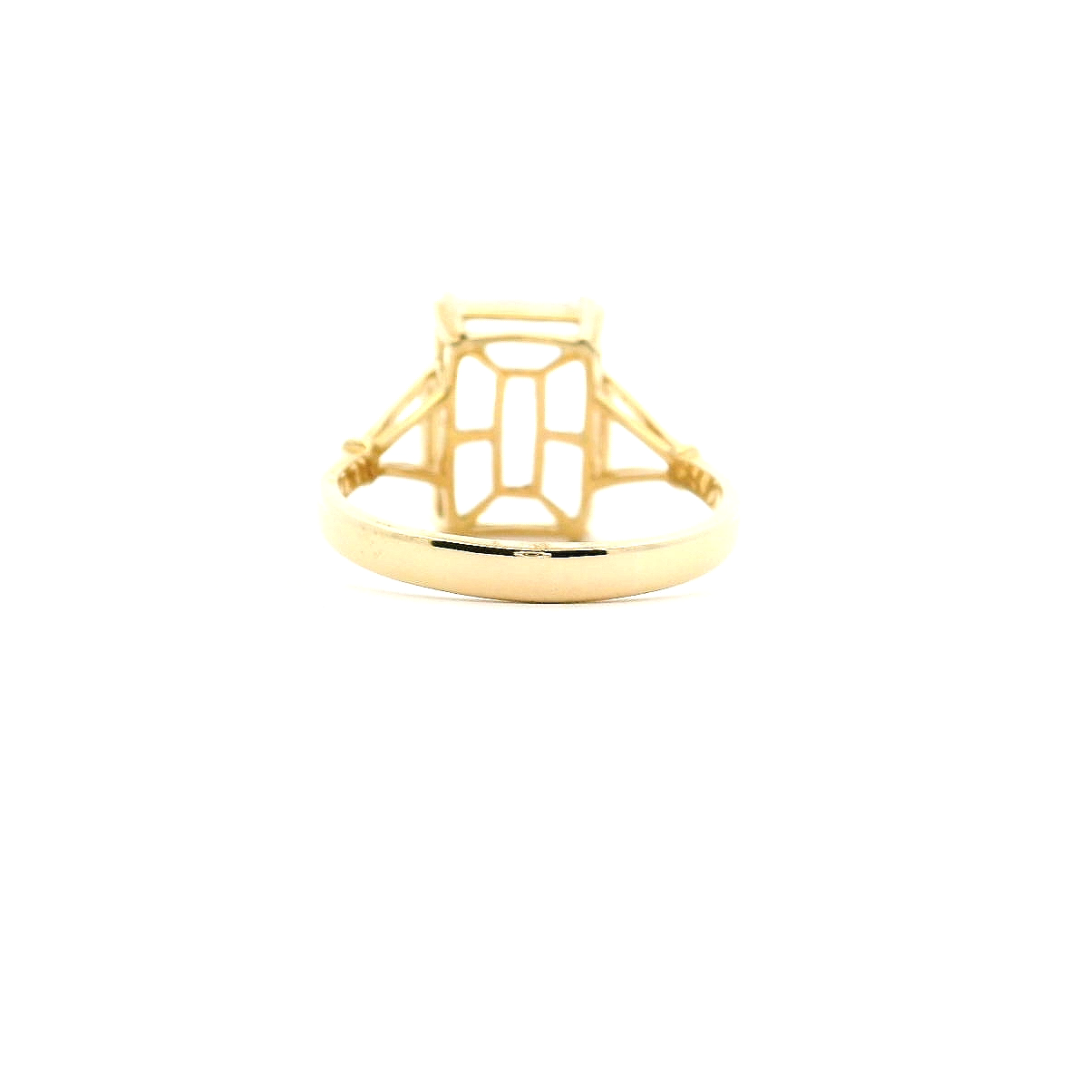 Clear Quartz 9k Yellow Gold Ring