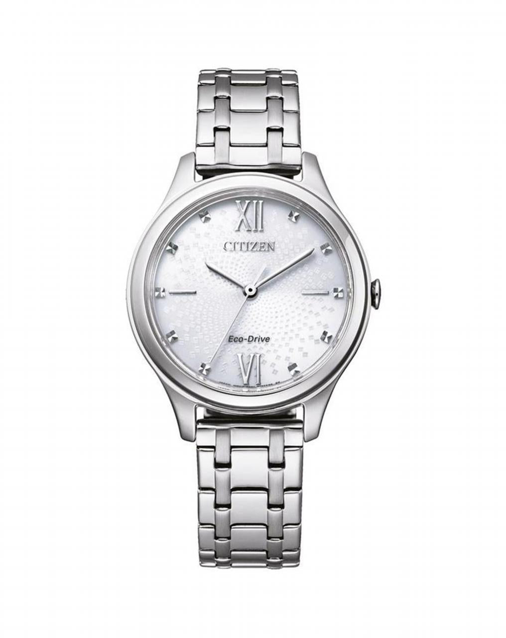 Citizen Stainless Steel Water Resistant 50m Eco-Drive Watch Code: EM050073A