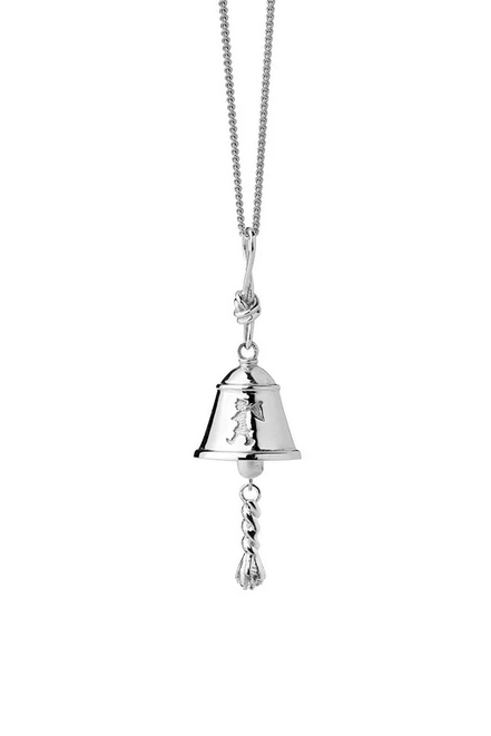 Karen Walker Sterling Silver Bell Necklace