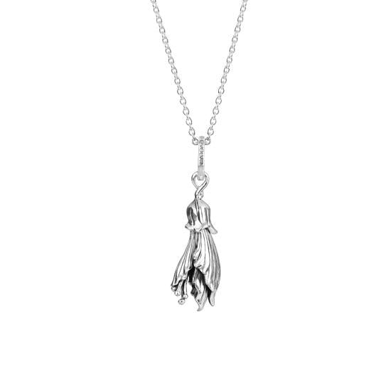 Evolve Sterling Silver Kowhai (Happiness) Pendant Necklace