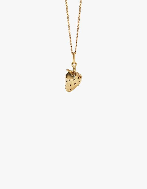 Meadowlark Gold Plated Strawberry Necklace