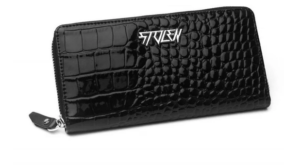 Stolen Girlfriends Club Big Trouble Wallet Colour: Jet Black