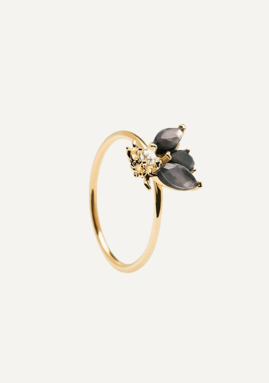 PD Paola 18ct Gold Plated Zaza Ring