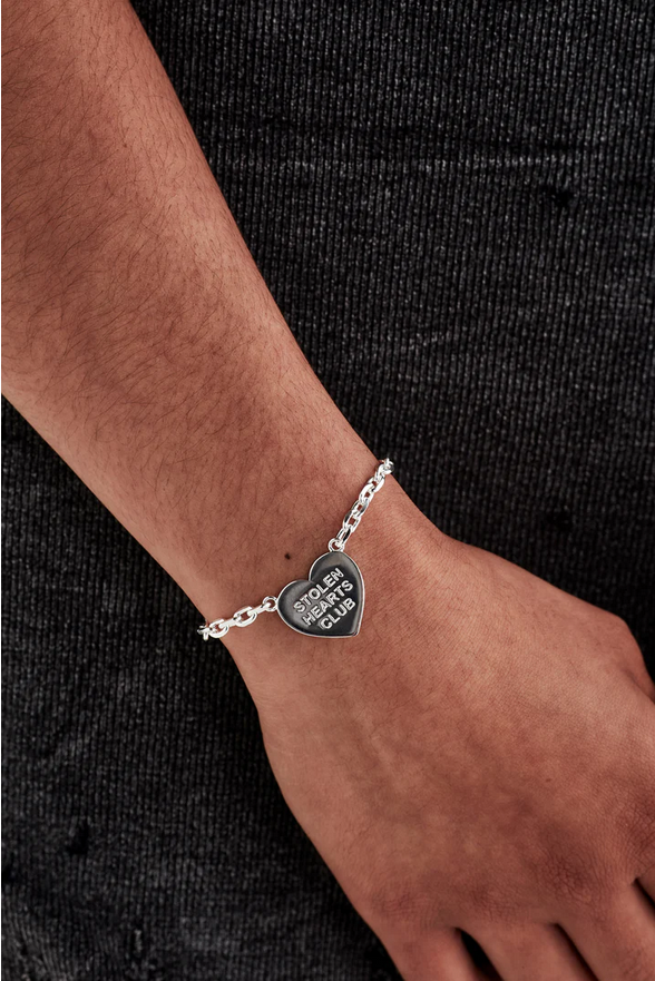 Stolen Girlfriends Club Sterling Silver Stolen Hearts Club Bracelet