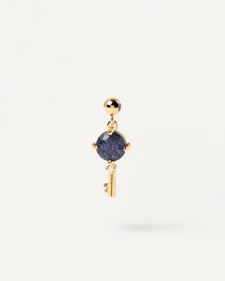 PD Paola 18ct Gold Plated The Key Charm