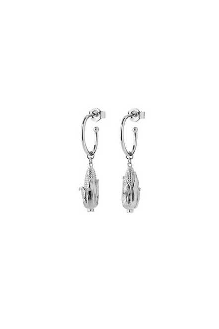 Karen Walker Sterling Silver Sweet Corn Earrings