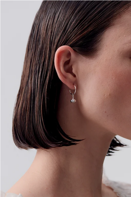 Karen Walker Sterling Silver Garlic Earrings