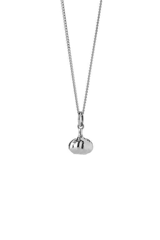 Karen Walker Sterling Silver Garlic Necklace