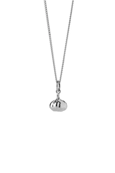 Karen Walker Sterling Silver Garlic Necklace