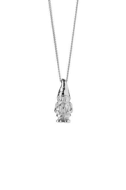 Karen Walker Sterling Silver Mr Gnome Necklace