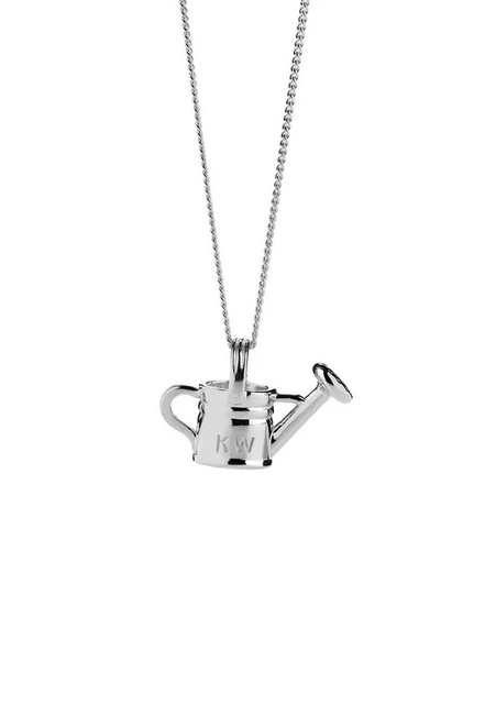 Karen Walker Sterling Silver Watering Can Necklace