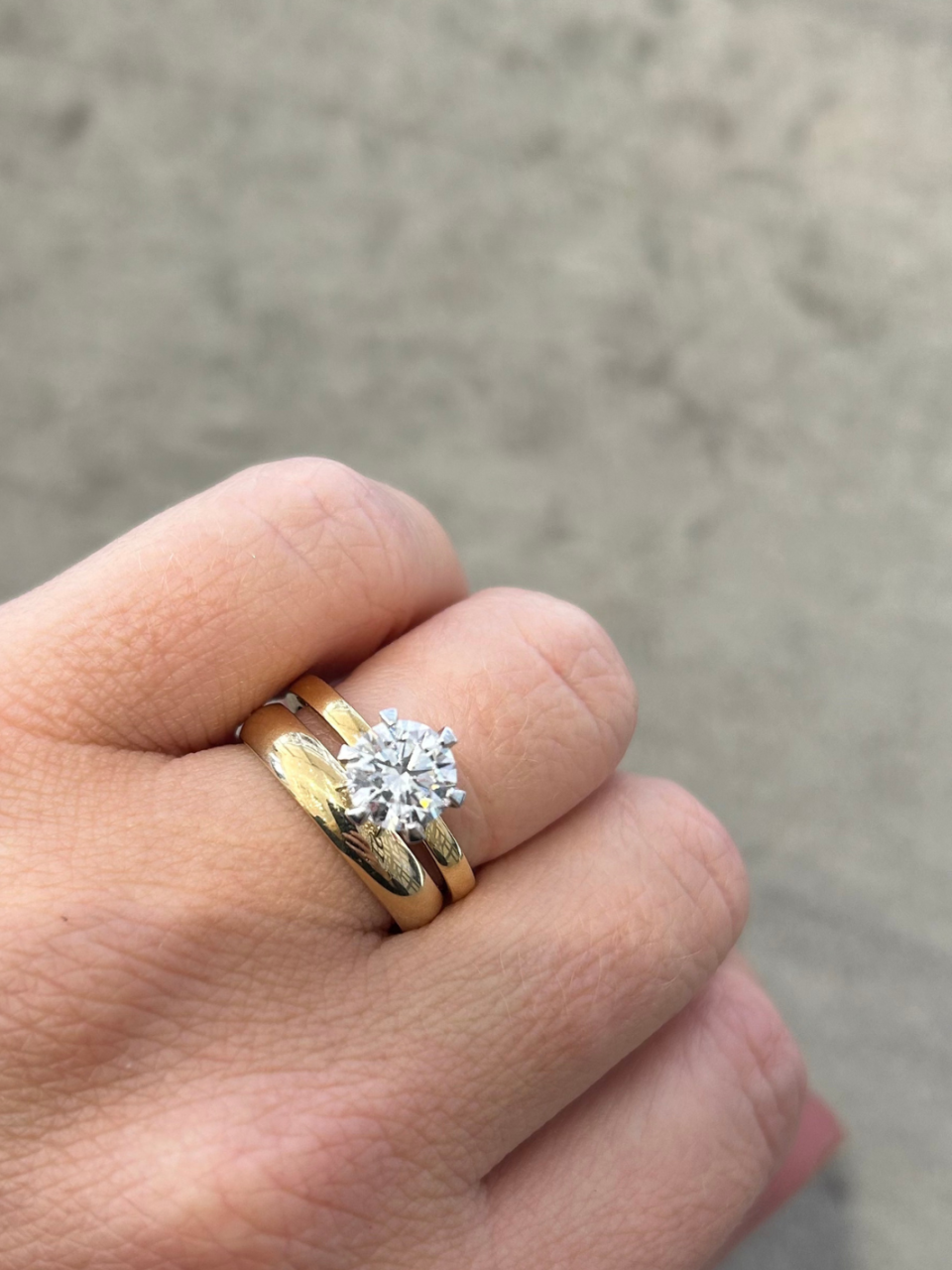 Lab Grown Diamond 18ct White Gold 1.50ct Round Brilliant Cut Ring