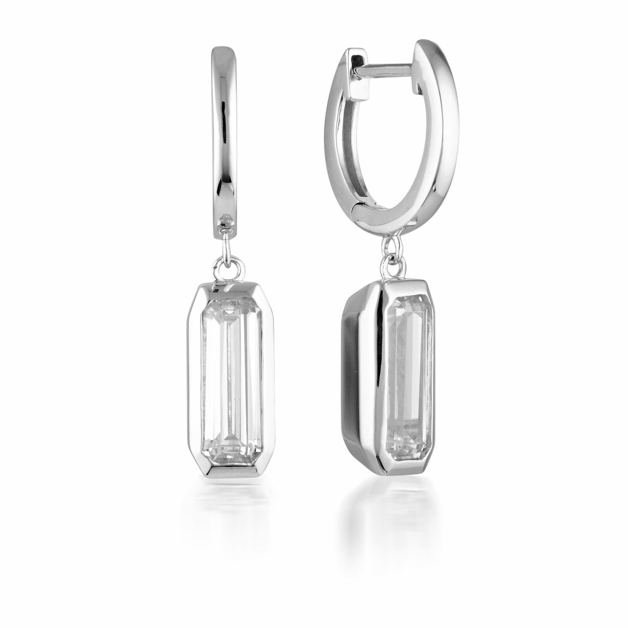 Georgini Sterling Silver Emilio Drop Earrings