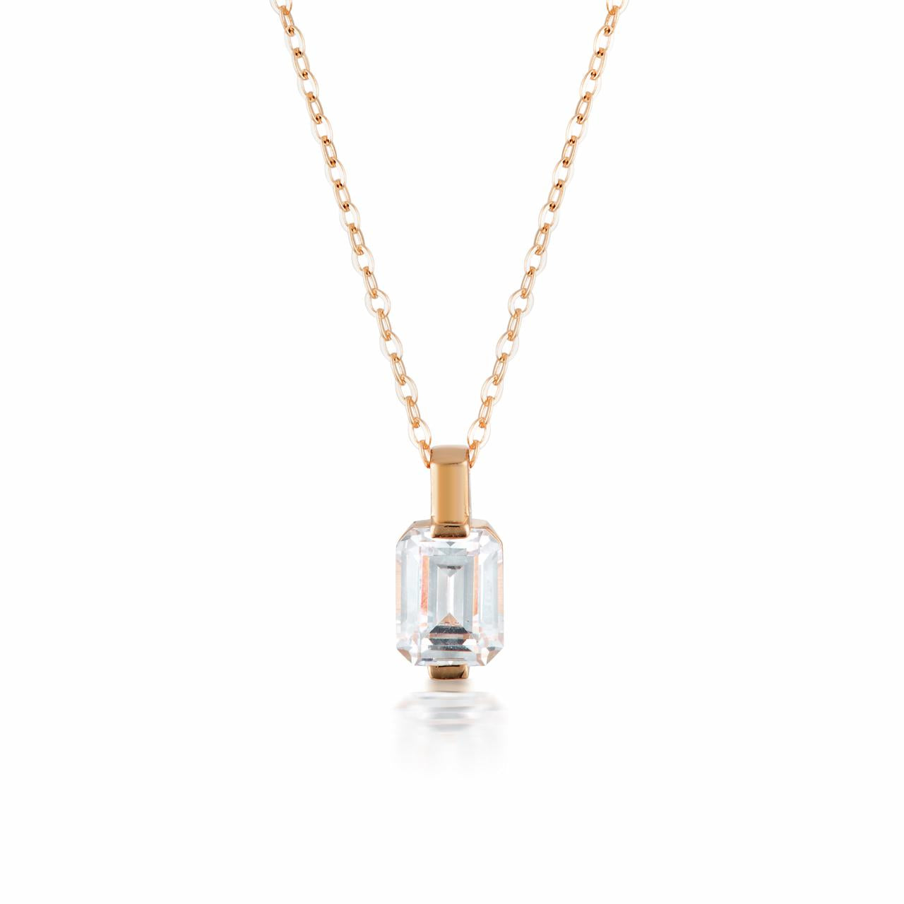 Georgini Rose Gold Plated Emilio Pendant