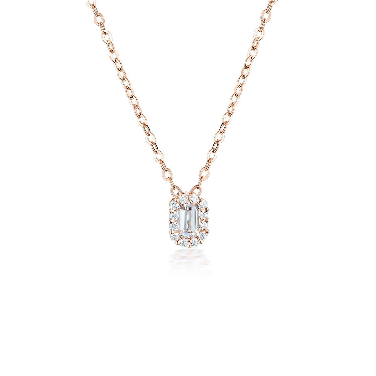 Georgini Rose Gold Plated Paris Pendant