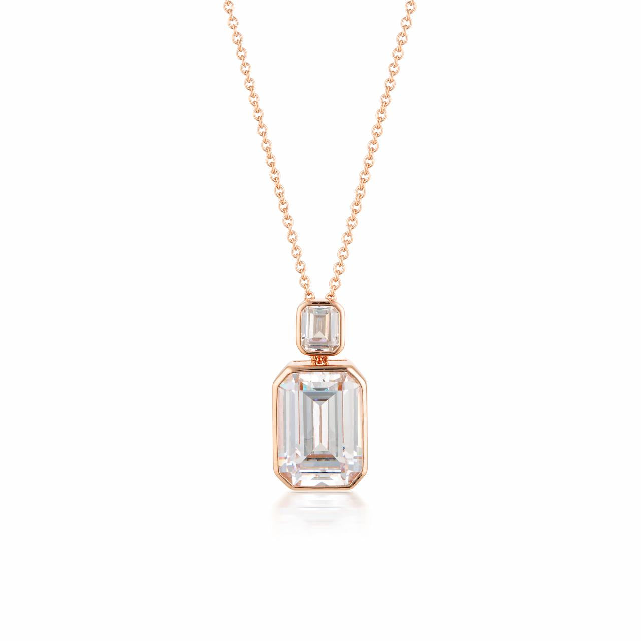 Georgini Rose Gold Plated Luxe Santuosa Pendant
